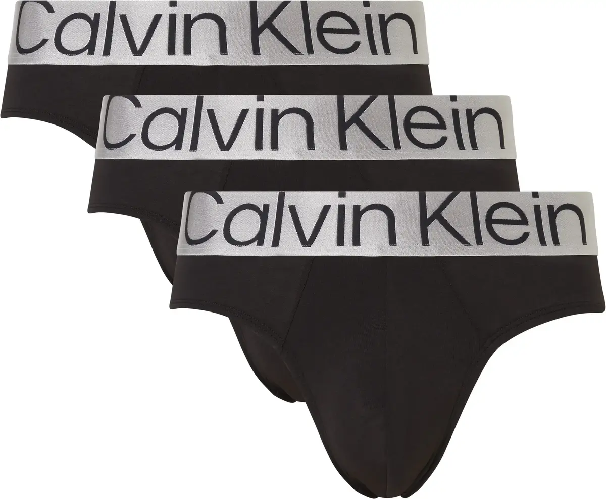 Calvin Klein HIP BRIEF 3PK Erkek Siyah Slip Set