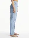 Calvin Klein HIGH RISE STRAIGHT Kadın Mavi Kot Pantolon