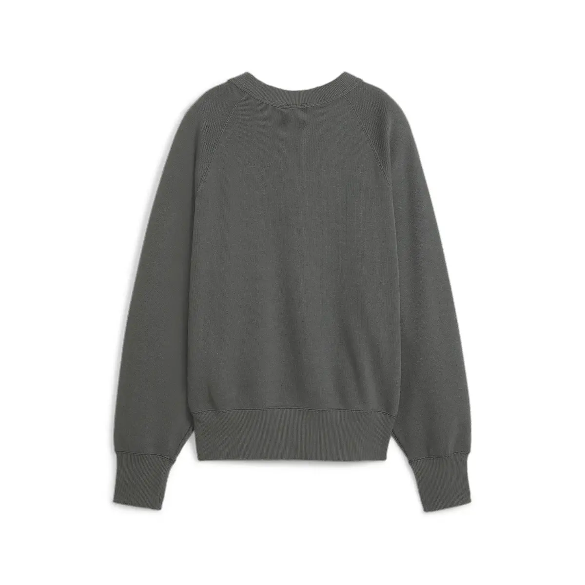 Puma CLASSICS+ Relaxed Crew Gri Kadın Sweatshirt