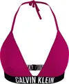 Calvin Klein TRIANGLE-RP Kadın Pembe Bikini Üstü