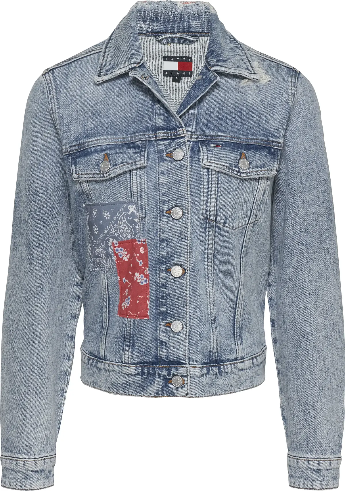 Tommy Hilfiger CLASSIC TRUCKER JACK, 1AB Mavi Kadın Kot Ceket