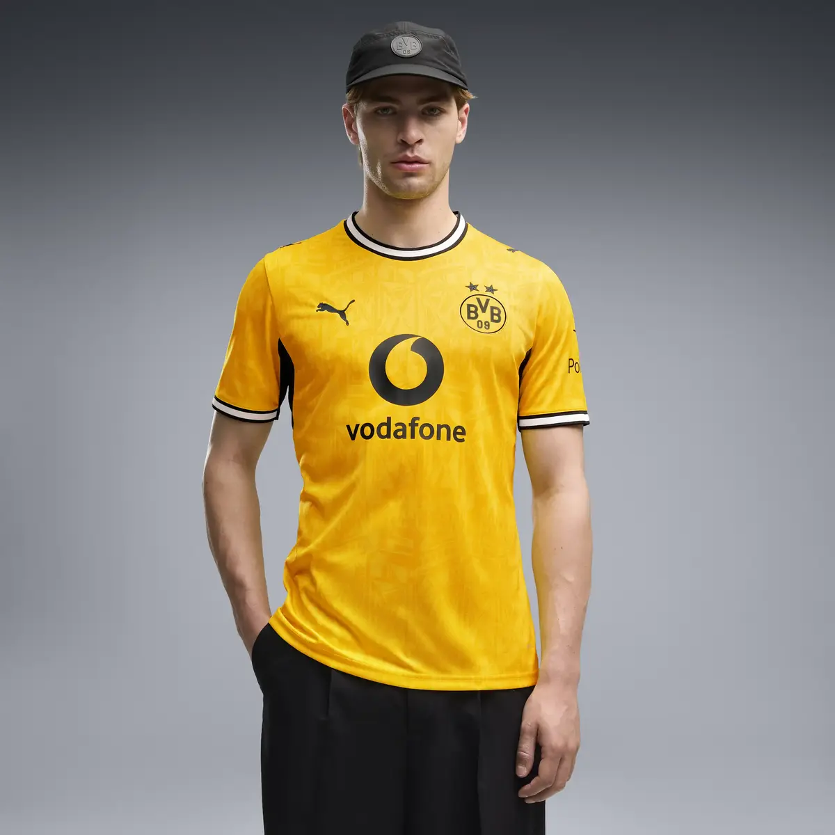 PUMA BVB Home Jersey Replica Sarı Erkekı Forma