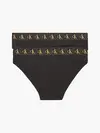 Calvin Klein 2PK BIKINI Kadın Siyah Bkini Külot Set