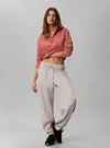Calvin Klein BRUSHED FRENCH TERRY, F11 Kırmızı Kadın Sweatshirt