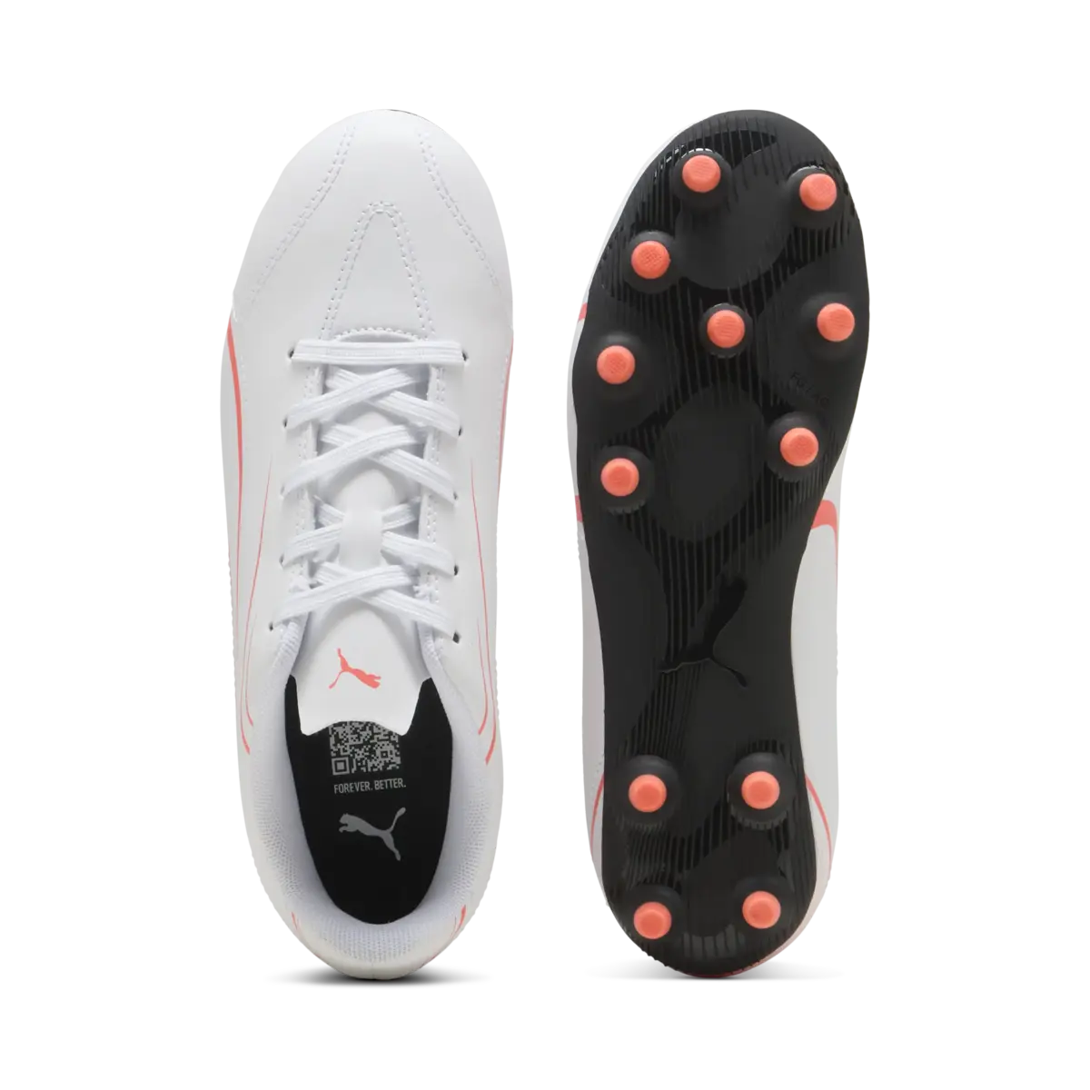 Puma VITORIA FG/AG Jr Çocuk Beyaz Krampon