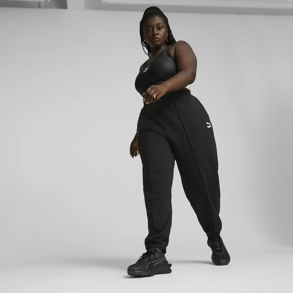 Puma Classics Sweatpants Tr Siyah Kadın Eşofman Altı
