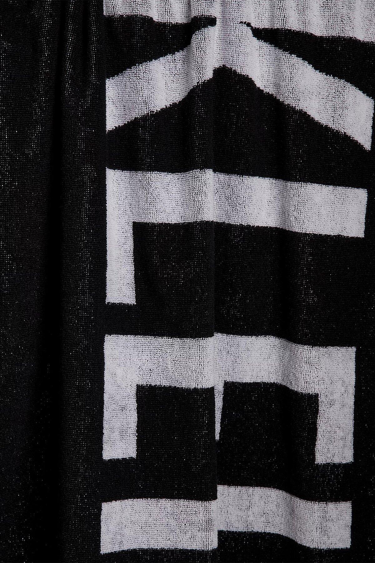Calvin Klein TOWEL, BEH Siyah Plaj Havlusu