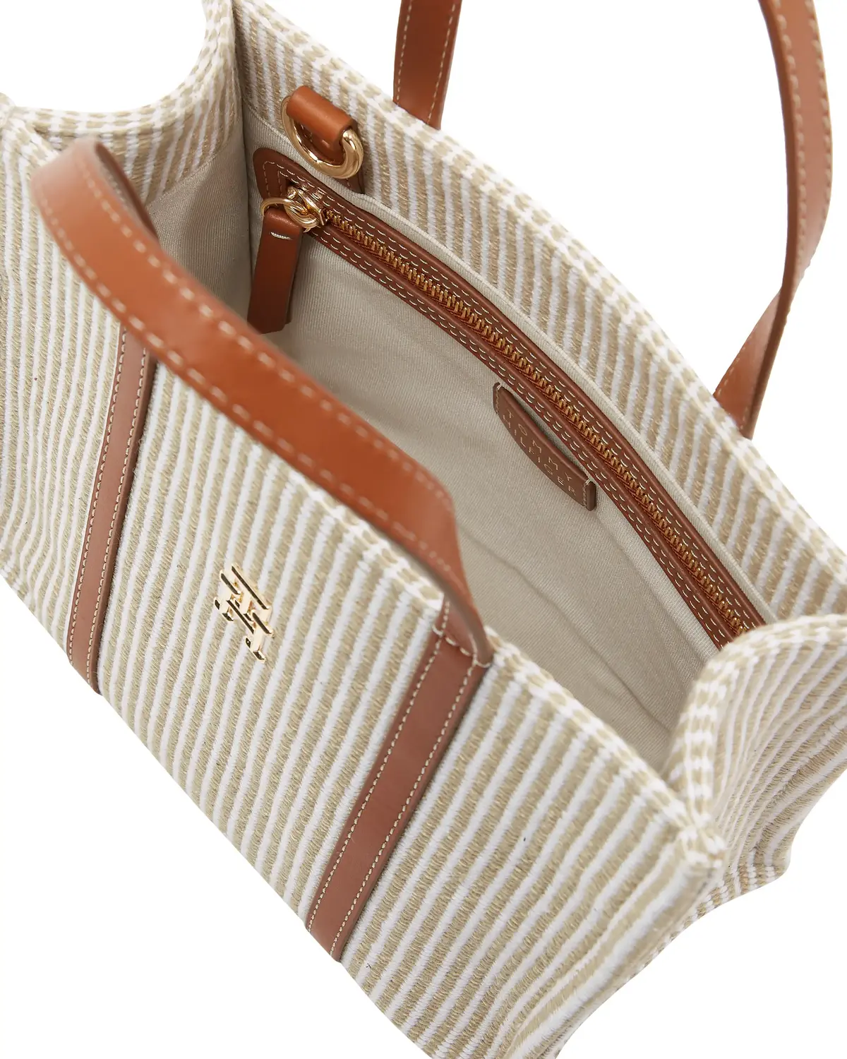 Tommy Hilfiger TH PREMIUM BEACH LE, 0F4 Bej Kadın Çanta & Cüzdan