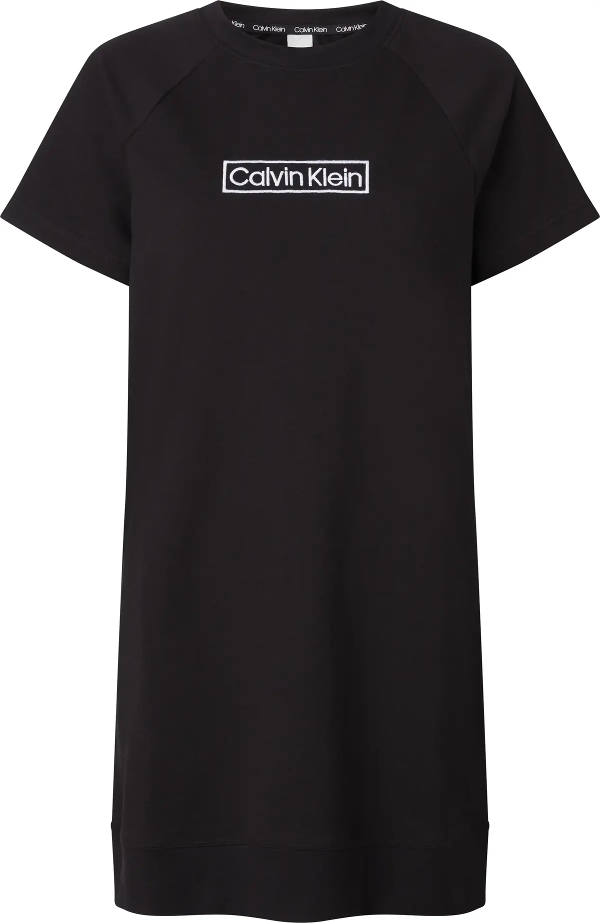 Calvin Klein S/S NIGHTSHIRT Kadın Siyah Elbise