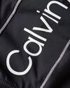 Calvin Klein PW - 1/4 ZIP LS TOP Erkek Siyah T-Shirt
