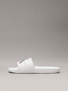 Calvin Klein SLIDE MONOGRAM CO Erkek Beyaz Terlik