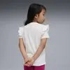 Puma X HK&FR Ruffle Tee Beyaz Kız Çocuk Tişört