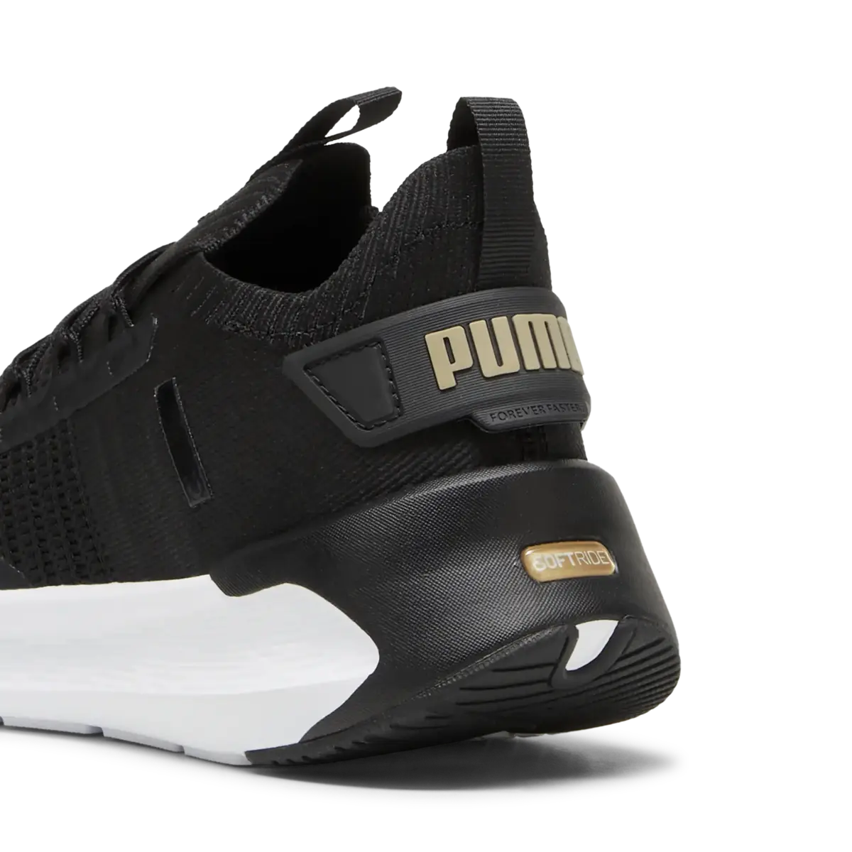Puma Softride Symmetry Fuzion Wns Siyah Kadın Yürüyüş ve Koşu Ayakkabısı