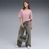 Puma HER Oversized Tee Pembe Kadın T-Shirt