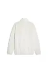 Puma CLASSICS UTILITY Polar Fleece Half-Zip Gri Erkek Yarım Fermuarlı Sweatshirt