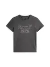 Tommy Hilfiger TJW REG VARSITY TEE Gri Kadın T-Shirt