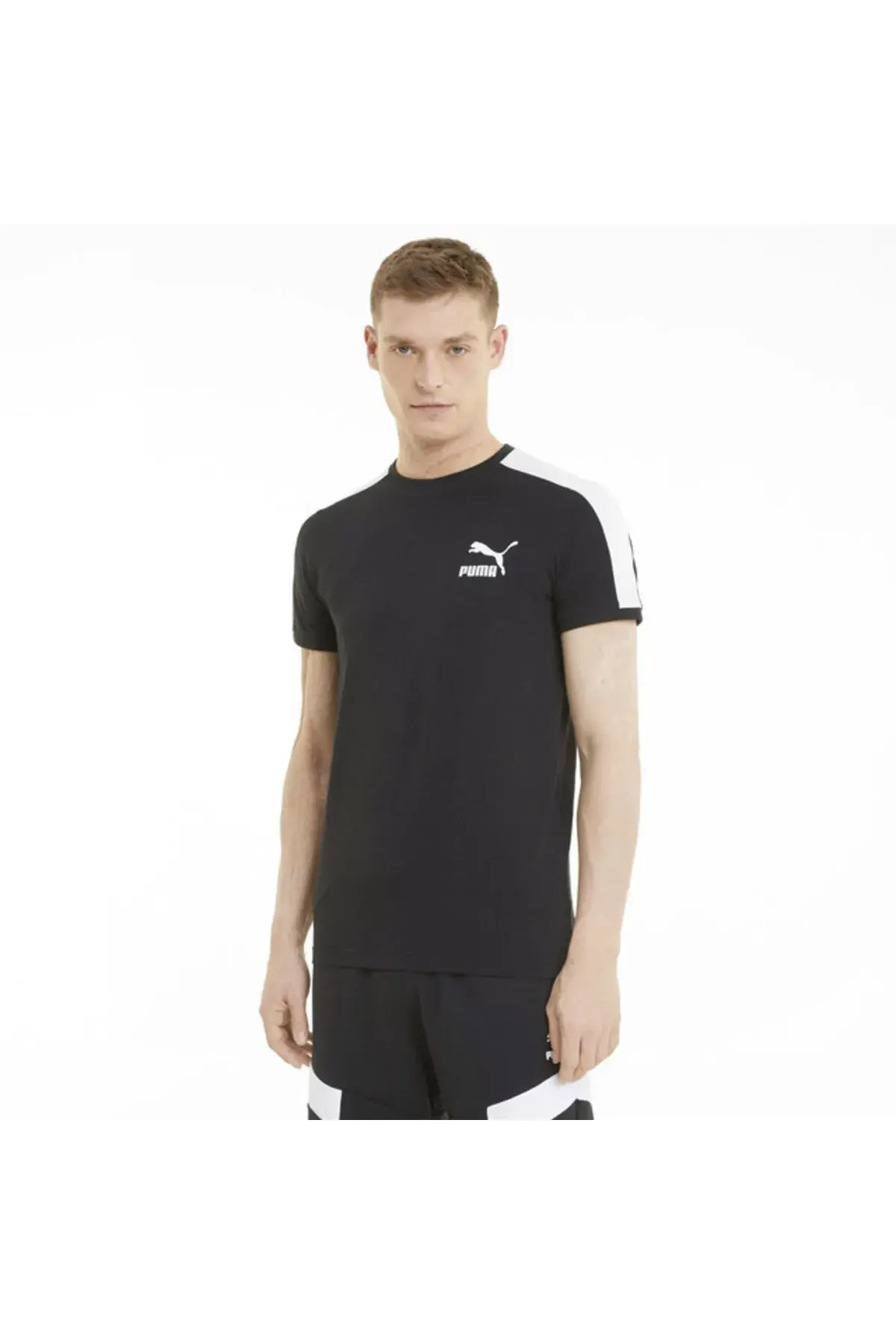 Puma Iconic T7 Tee Siyah Erkek T-Shirt