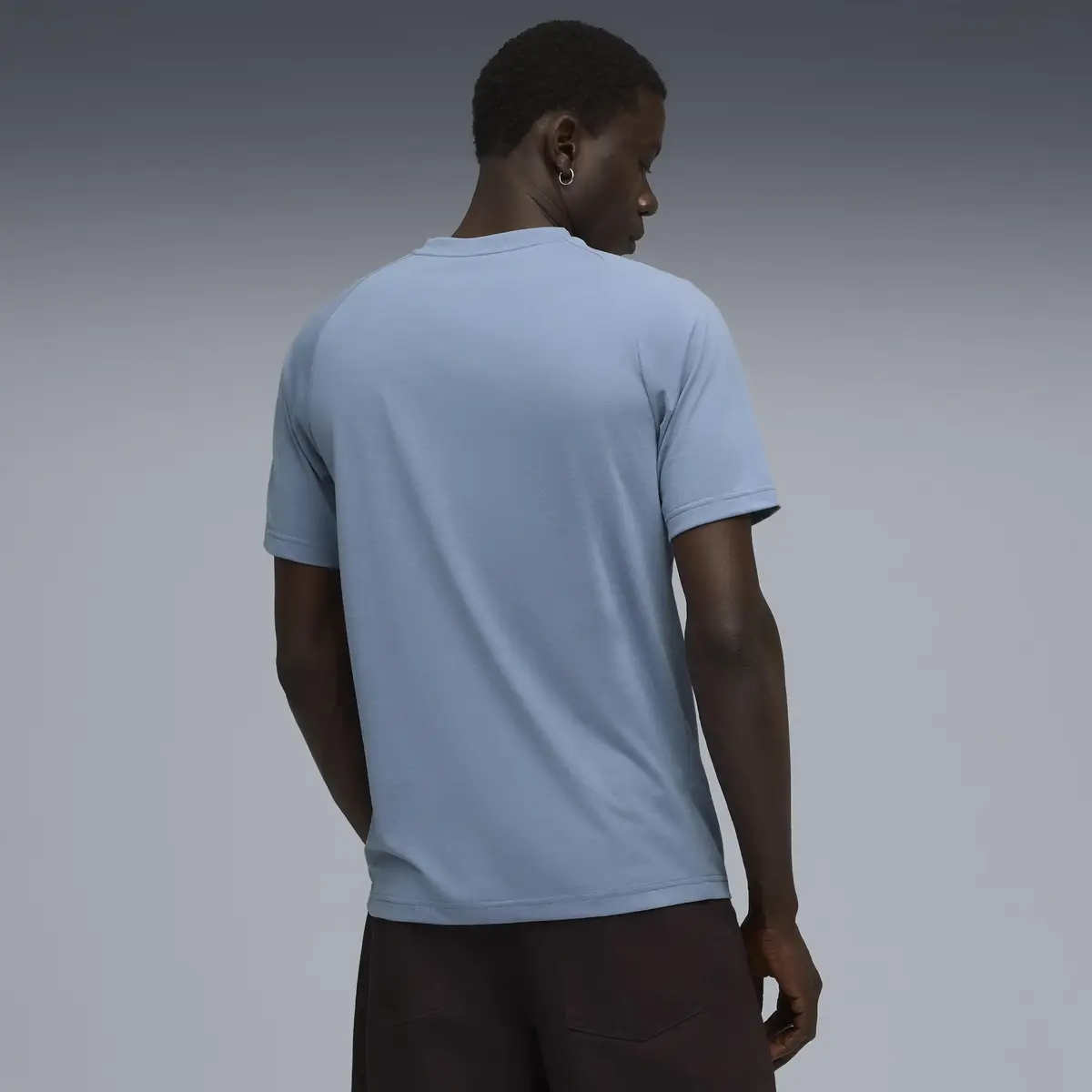 Puma EVOSTRIPE Tee Mavi Erkek T-Shirt