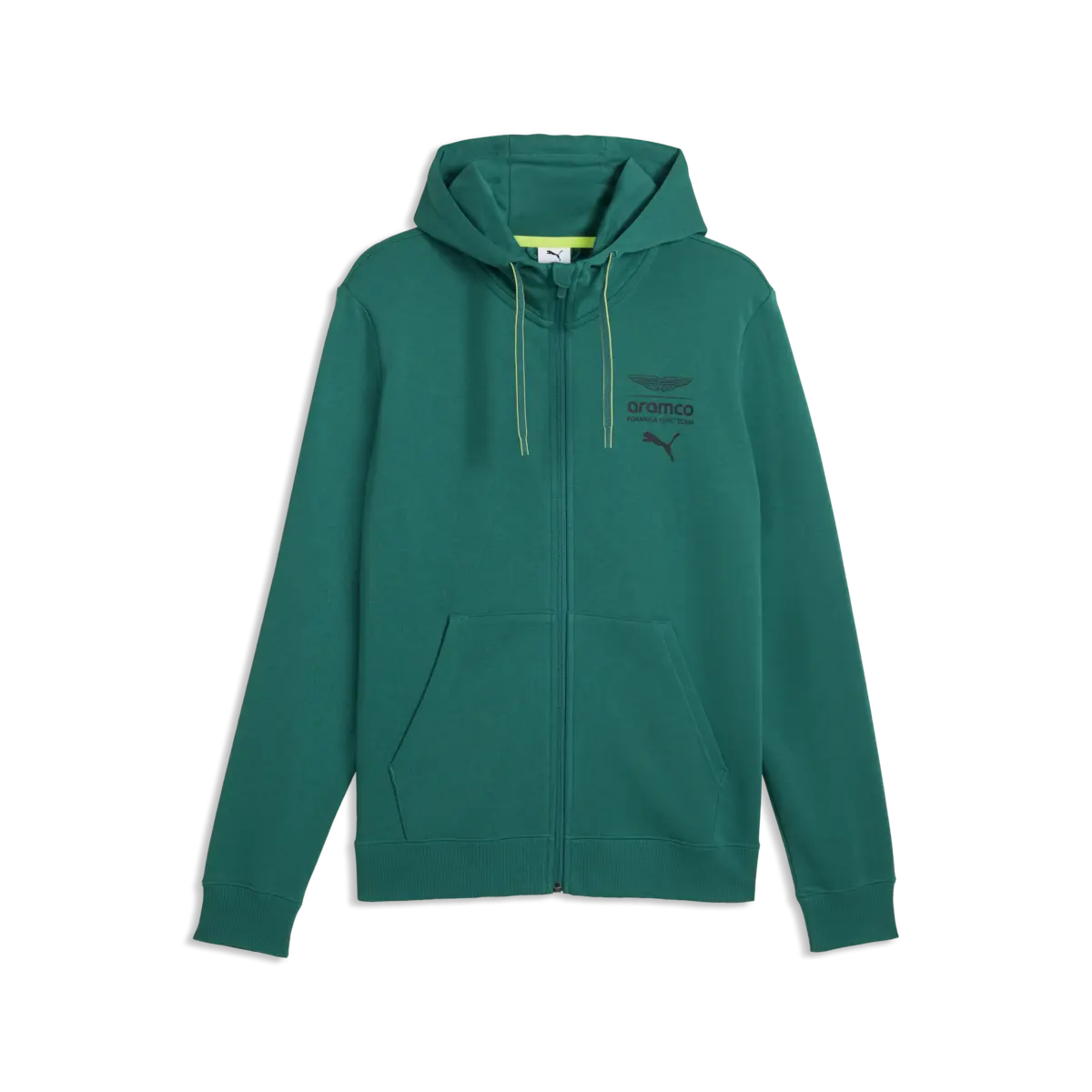 Puma AMF1 Essential Hooded Jacket Yeşil Erkek Eşofman Üst