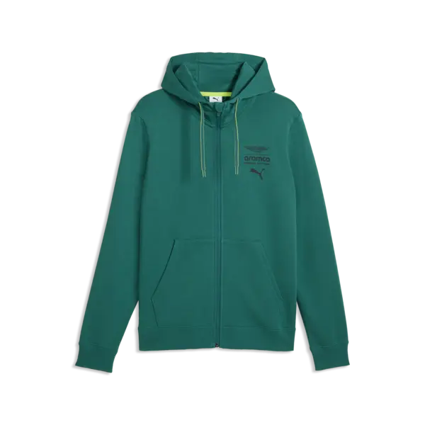 Puma AMF1 Essential Hooded Jacket Yeşil Erkek Eşofman Üst