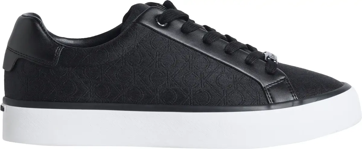 Calvin Klein VULC LACE UP - JACQ, BEH Siyah Kadın Spor Ayakkabı & Sneaker