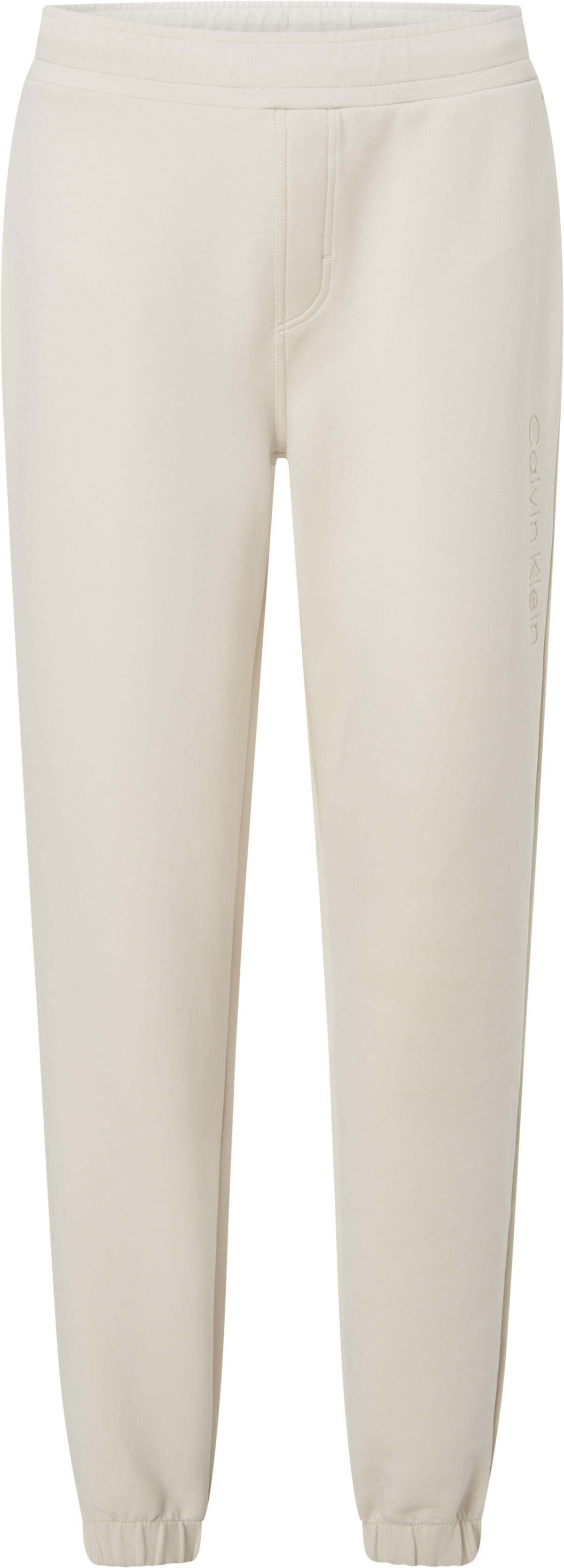 Calvin Klein COMFORT DEBOSSED LOG Erkek Krem Eşofman Altı