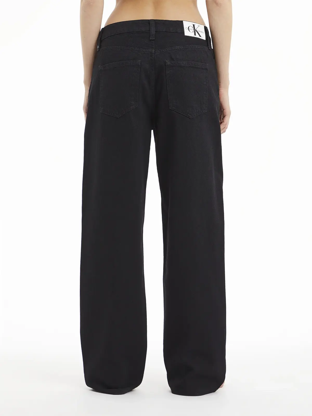 Calvin Klein 90S STRAIGHT Kadın Siyah Kot Pantolon