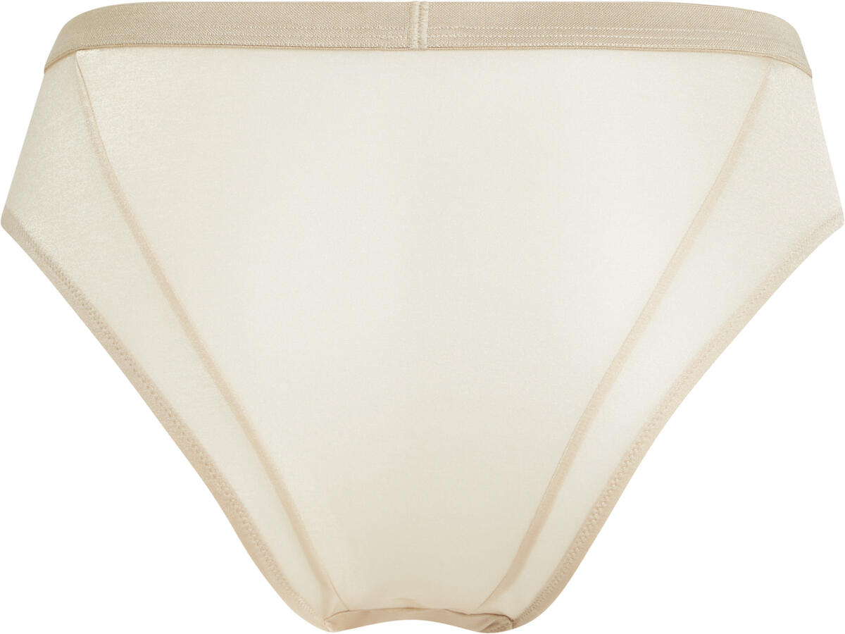 Calvin Klein HIGH LEG TANGA Kadın Bej Tanga