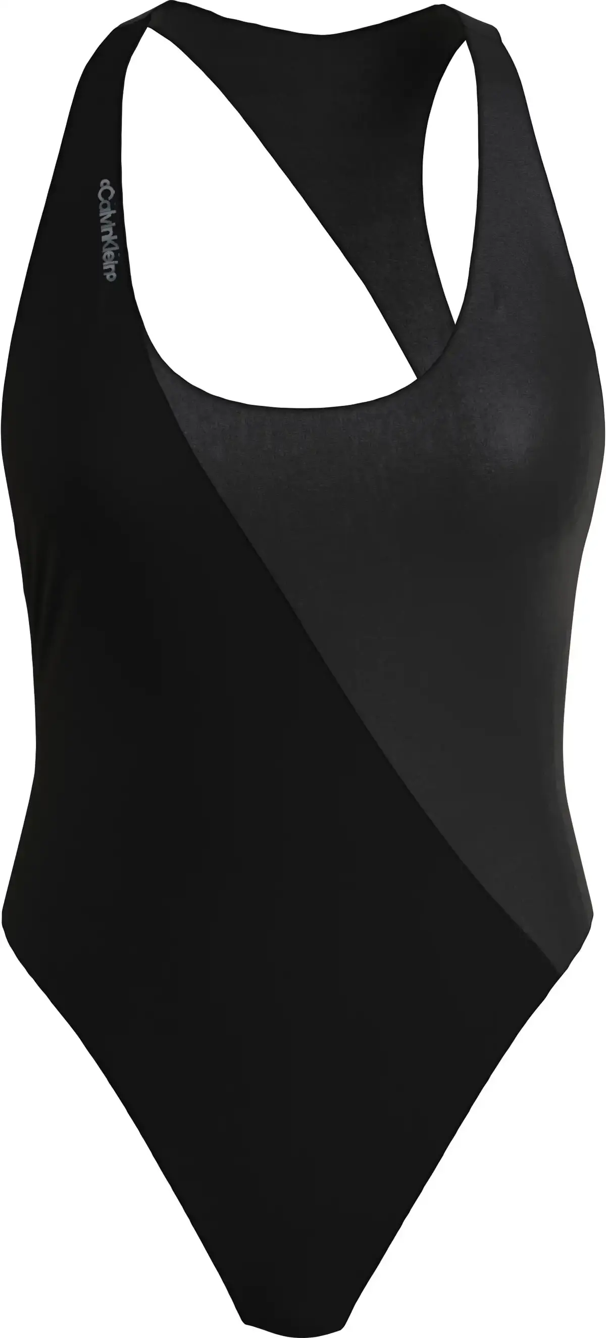 Calvin Klein SCOOP BACK ONE PIECE Kadın Siyah Mayo