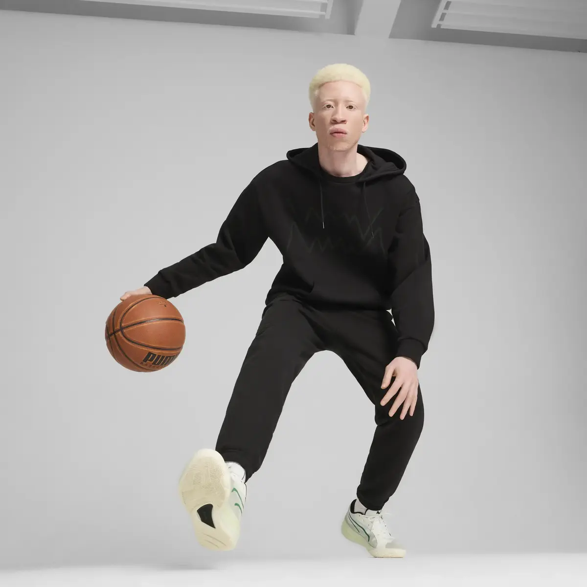 Puma Pivot Sweat Siyah Erkek Eşofman Altı
