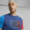 Puma BMW MMS Logo Tee + Mavi Erkek T-Shirt