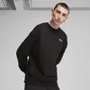 PUMA WARDROBE ESS Relaxed Crew Siyah Erkek Sweatshirt