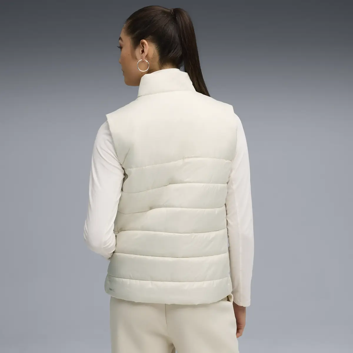 PUMA ESS Padded Vest Krem Kadın Yelek
