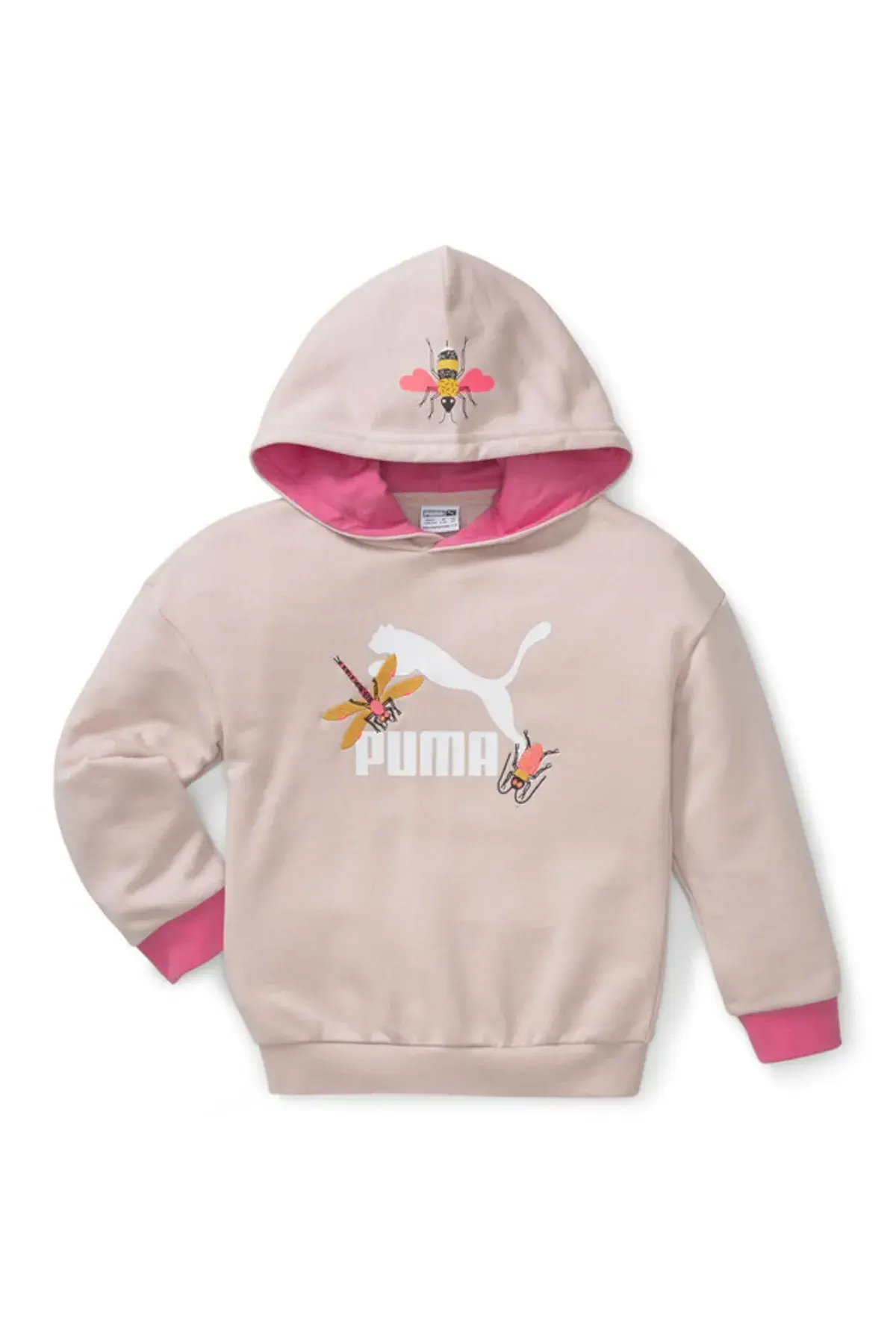 Puma Small World Prime Hoodie Tr Rose Quartz Erkek Çocuk Hoodie