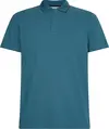 Calvin Klein ELEVATED LOGO TAPE P Erkek Mavi Polo T-Shirt