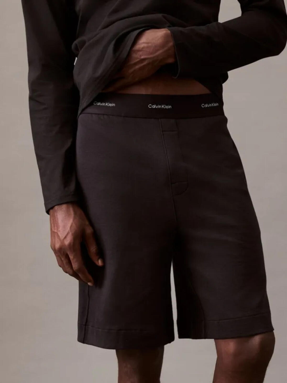 Calvin Klein SLEEP SHORT, UB1 Siyah Erkek Şort