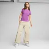 Puma ESS ELEVATED Tee Pembe Kadın T-Shirt & Polo