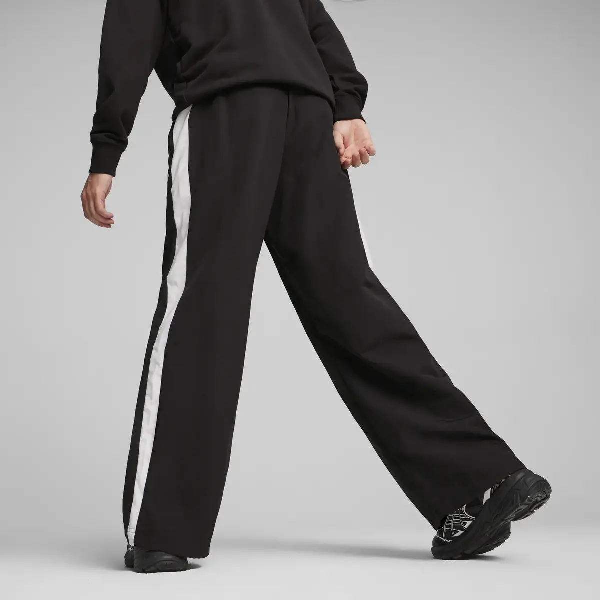 Puma T7 Oversized Track Pants Siyah Unisex Eşofman Altı