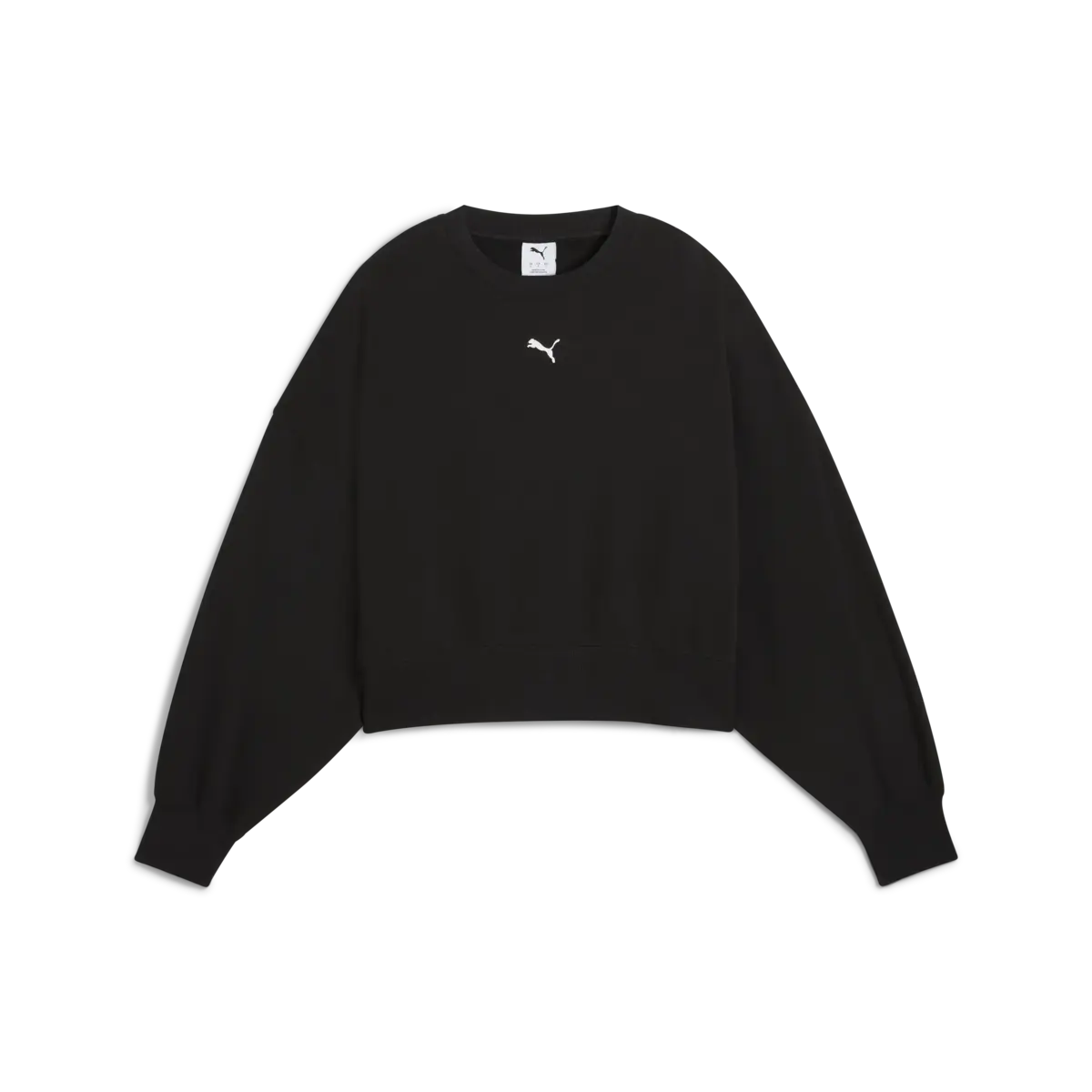 Puma WARDROBE ESS Crew Siyah Kadın Sweatshirt