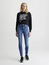 Calvin Klein HIGH RISE SKINNY Kadın Mavi Kot Pantolon