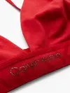 Calvin Klein LGHT LINED TRIANGLE Kadın Kırmızı Sütyen