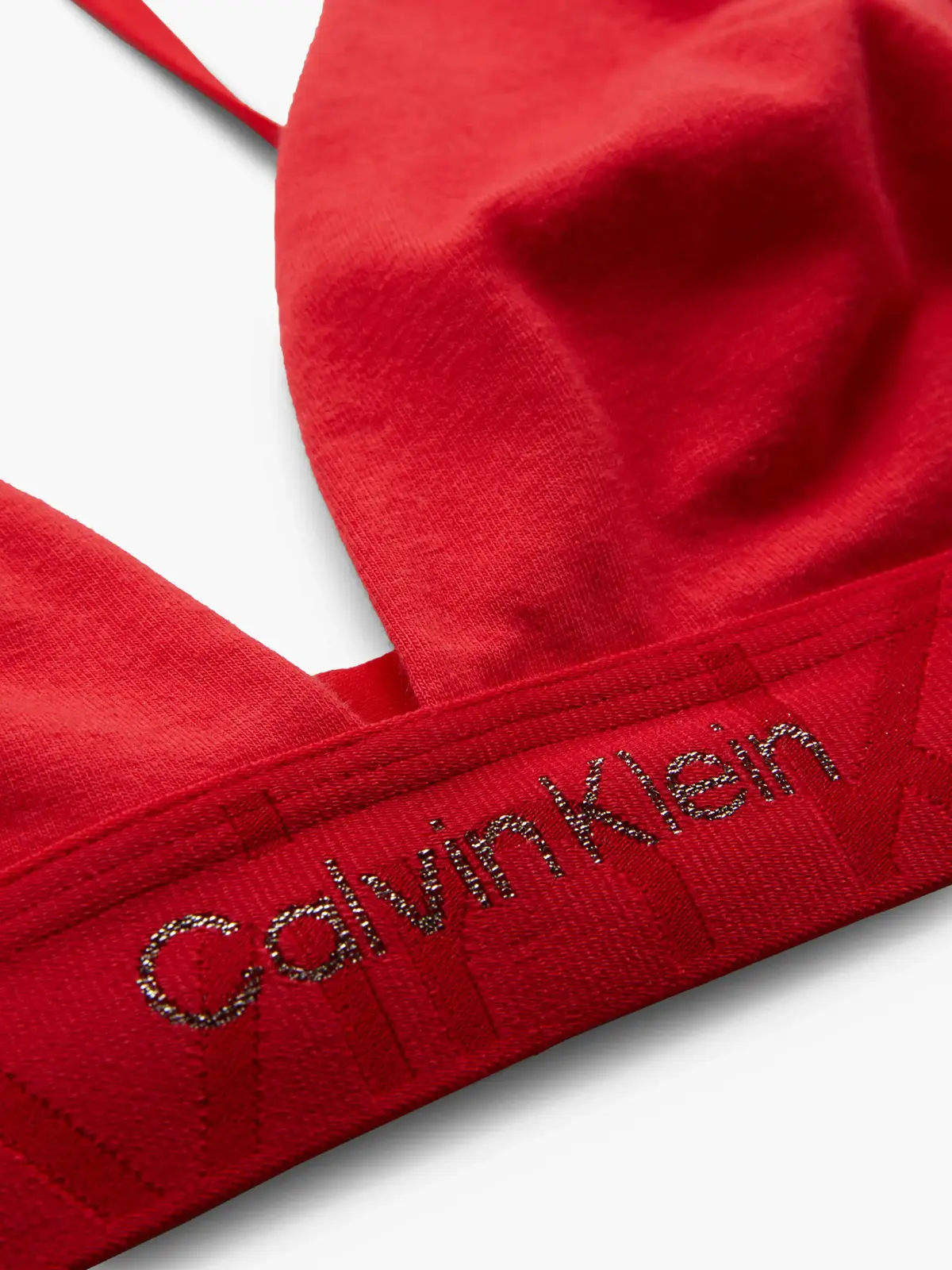 Calvin Klein LGHT LINED TRIANGLE Kadın Kırmızı Sütyen