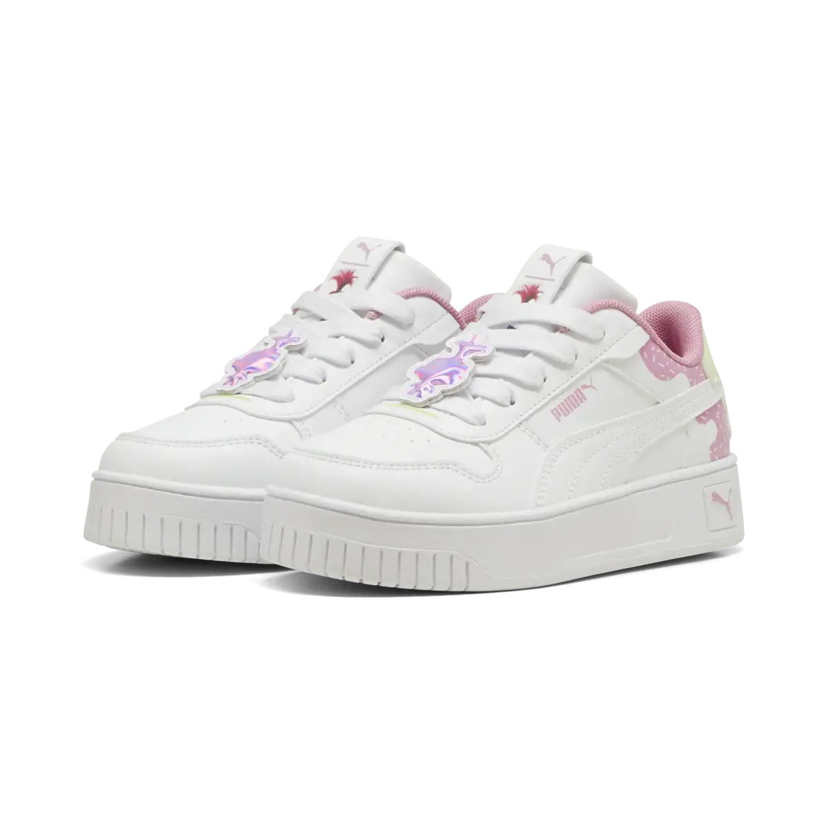Puma Carina Street Trolls 2 PS Beyaz Kadın Spor Ayakkabı & Sneaker