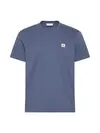 Calvin Klein SS BADGE 30S JERSEY, XL7 Mavi Erkek T-Shirt