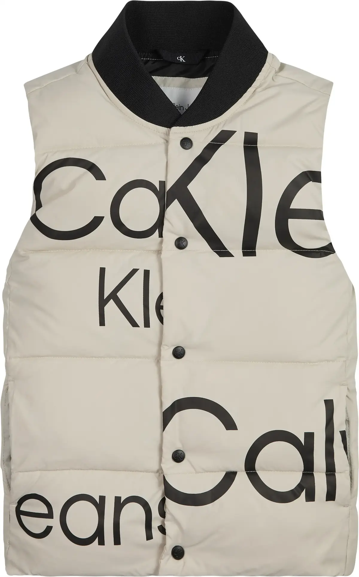 Calvin Klein BOLD INSTITUTIONAL L Erkek Krem Yelek