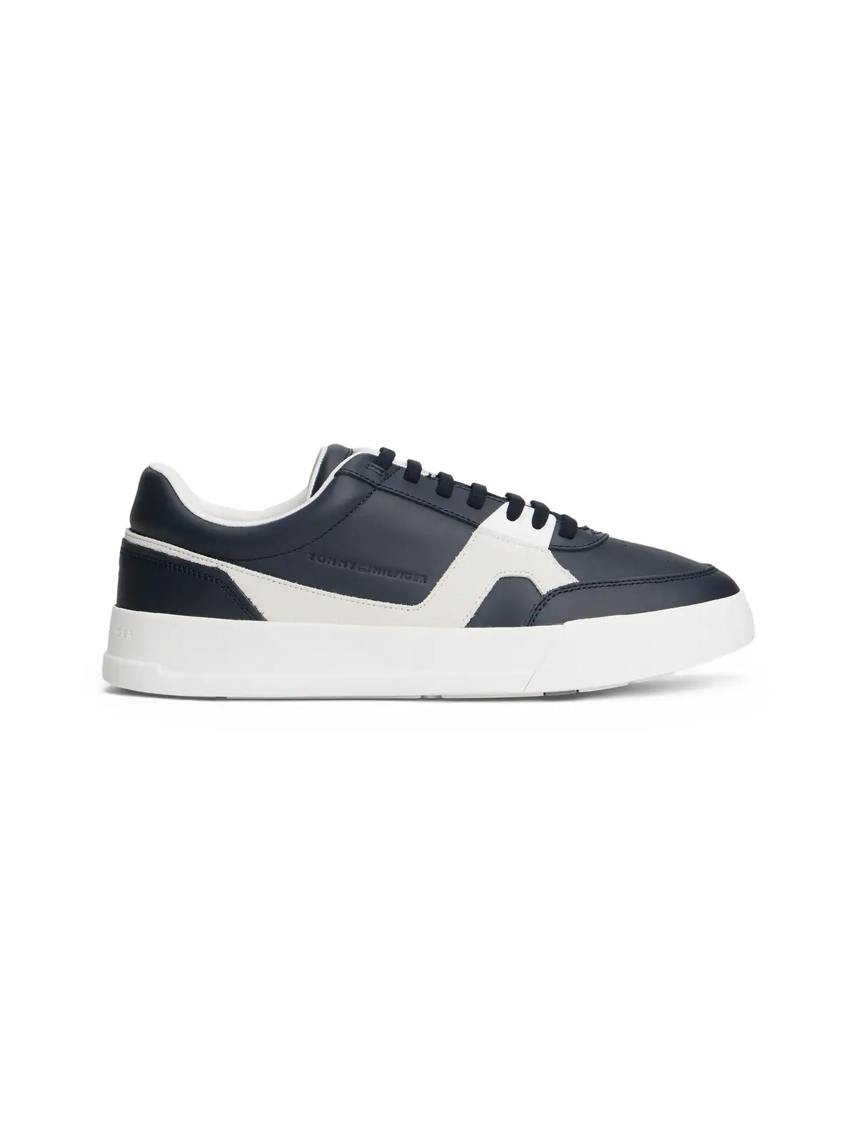 Tommy Hilfiger TH COURT CRAFT LTH M, DW5 Siyah Erkek Günlük Spor Ayakkabı