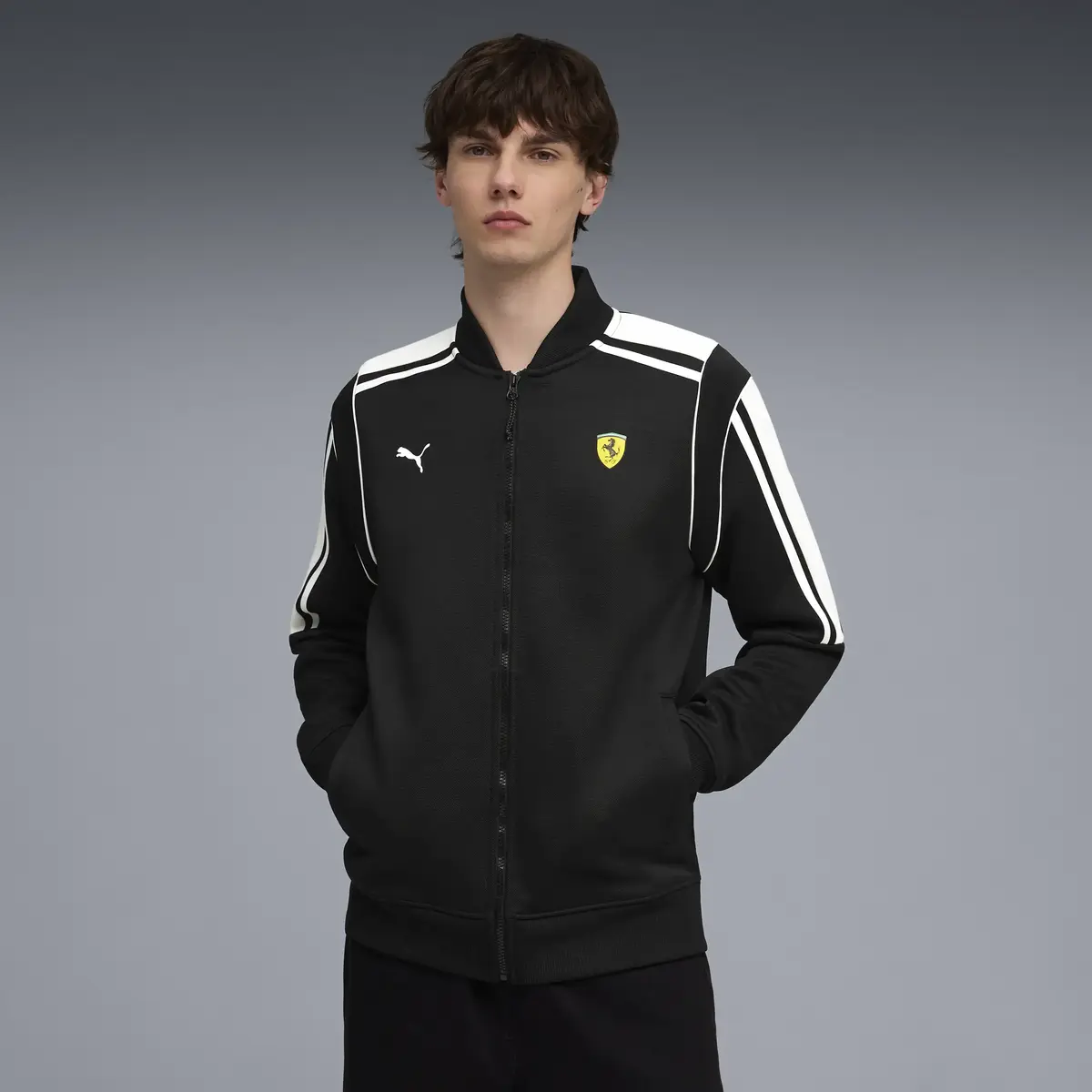 Puma Ferrari MT7 Track Jkt. Siyah Erkek Ceket