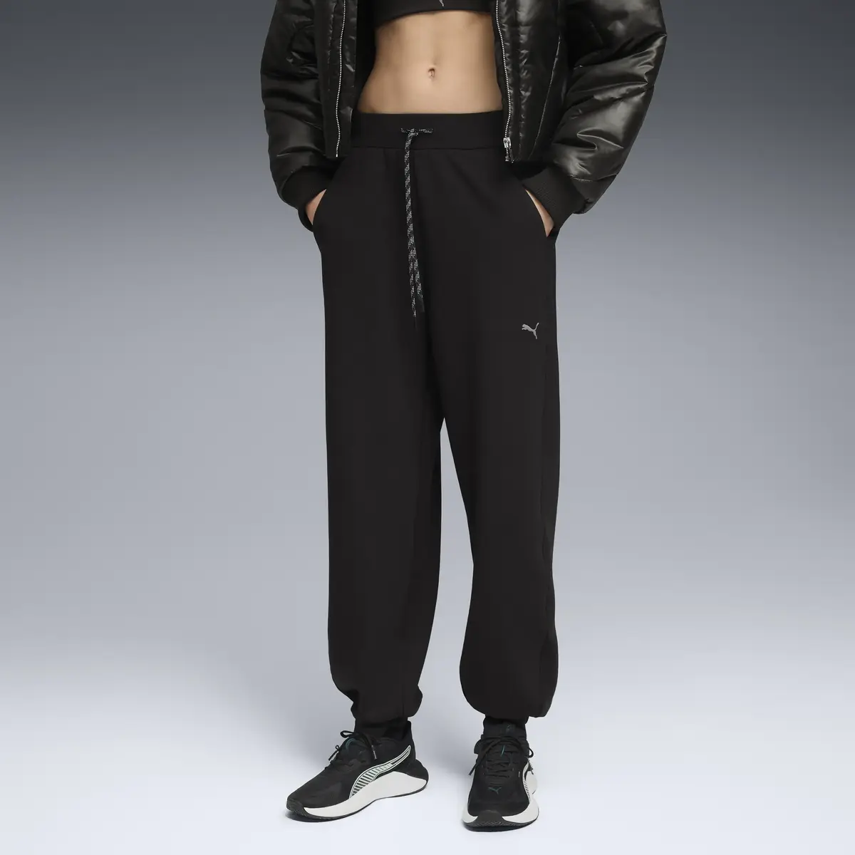 PUMA W CLOUDSPUN JOGGER Siyah Kadın Eşofman Altı
