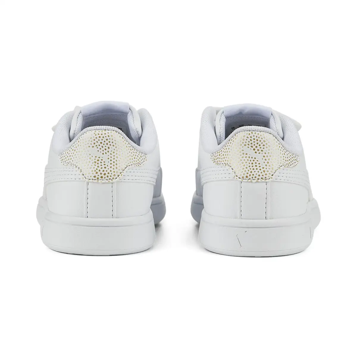 Puma Smash V2 Metallics V Ps Beyaz Kız Çocuk Günlük Spor Ayakkabı