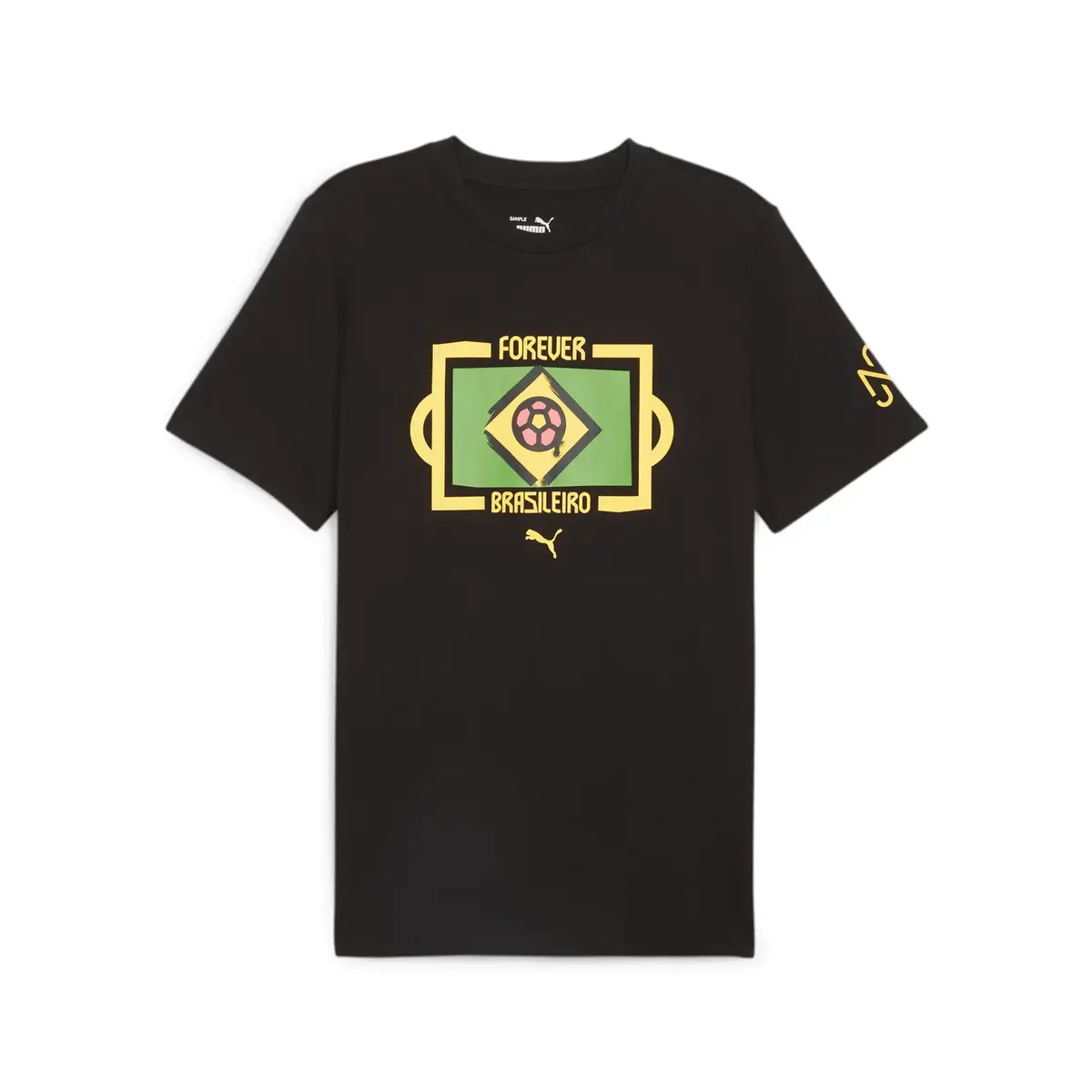 Puma Neymar JR COPA Tee Siyah Erkek T-Shirt